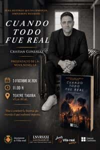 Presentación del libro 'Cuando todo fue real' de Cristian González