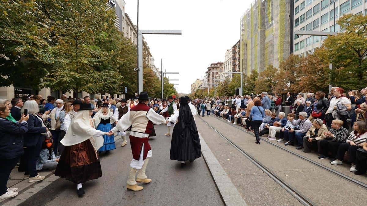 Ofrenda de Frutos de las Fiestas del Pilar