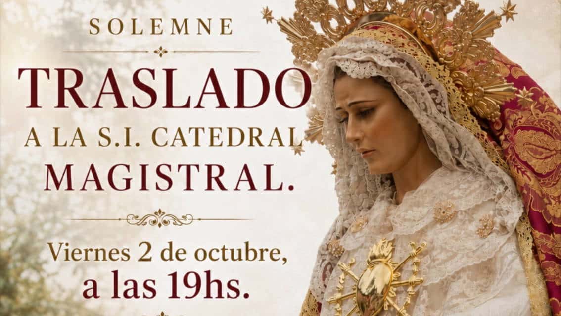 Salida extraordinaria de María Santísima de las Angustias