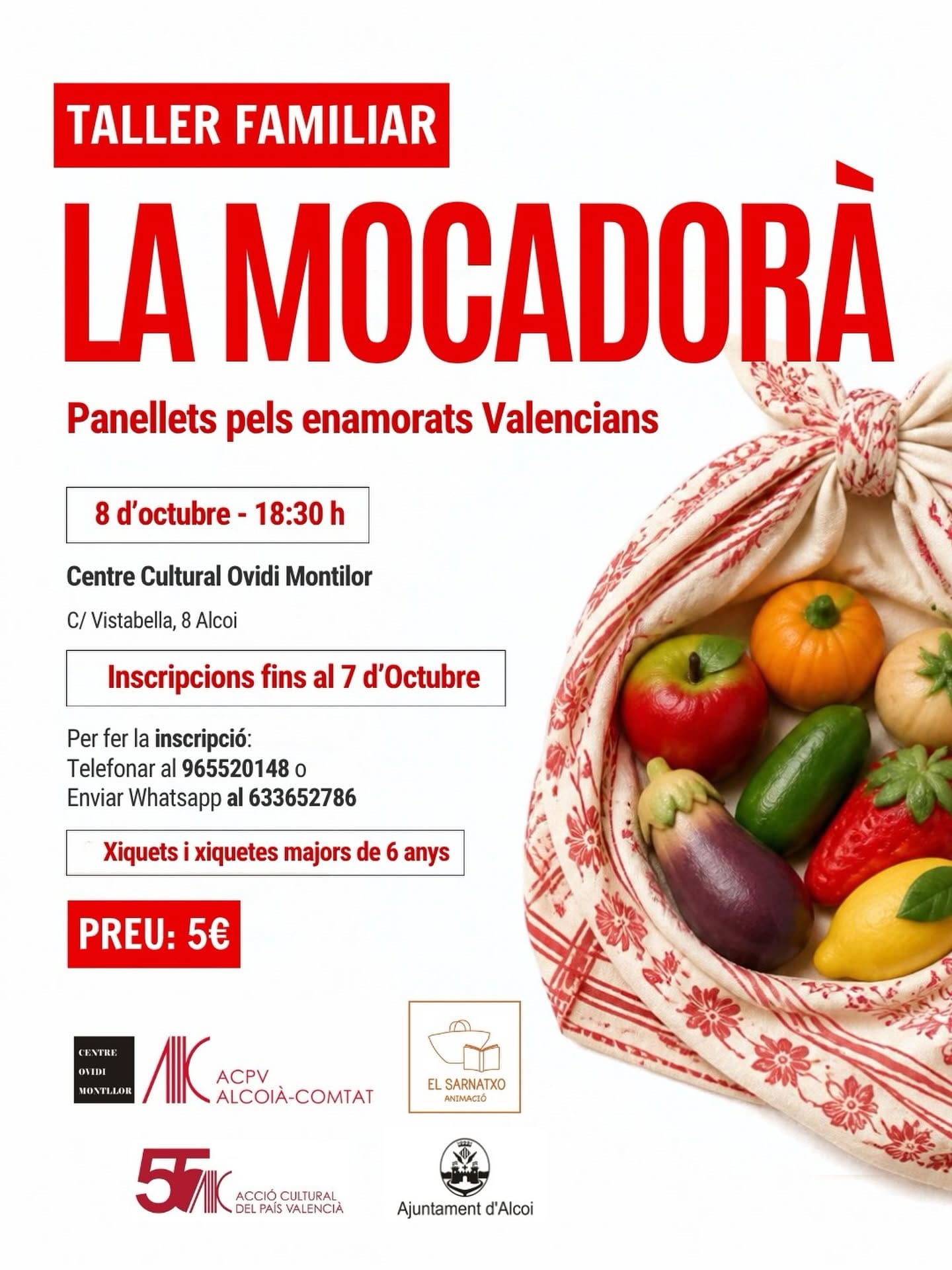 Taller familiar: La mocadorà, El Sarnatxo Animació