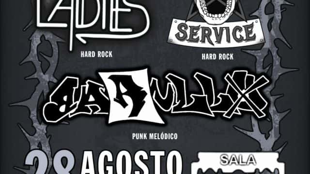 Concierto de Barullo + The Black Suited Ladies + Five Star Service