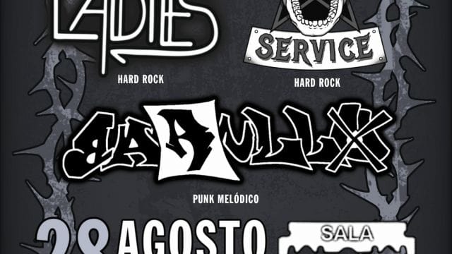 Concierto de Barullo + The Black Suited Ladies + Five Star Service