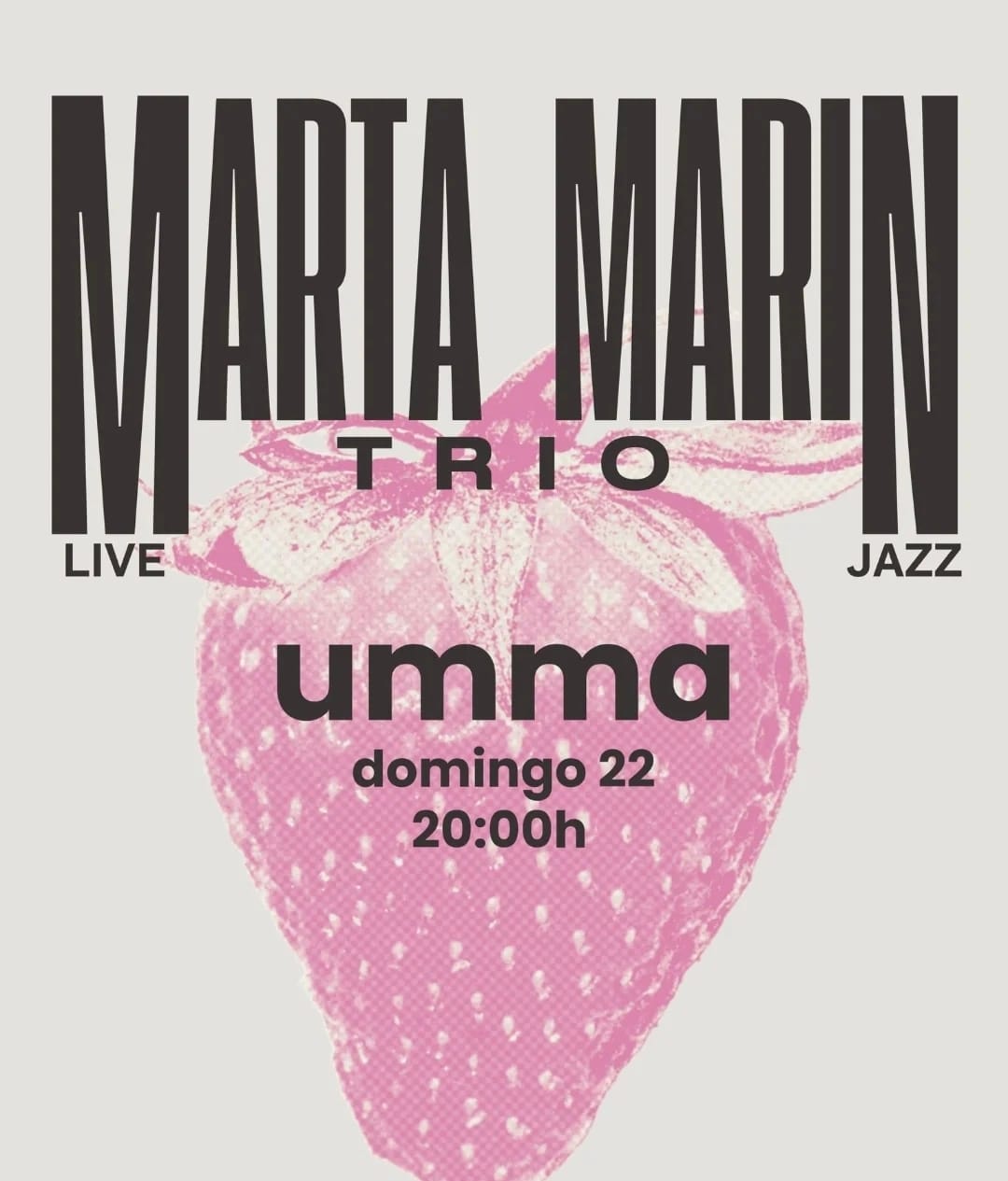 Marta Marín Trío. Live jazz