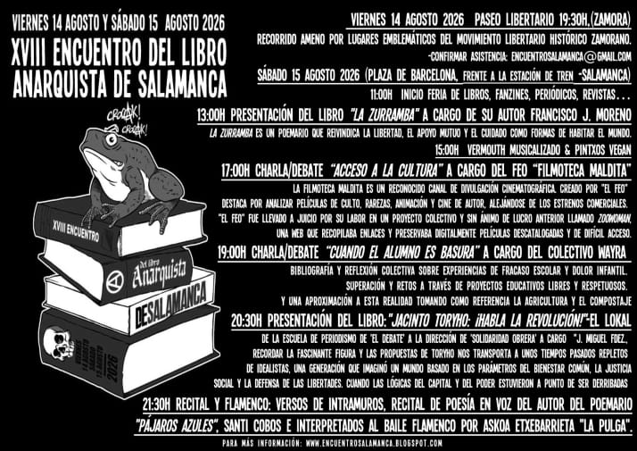 XVIII Encuentro del Libro Anarquista