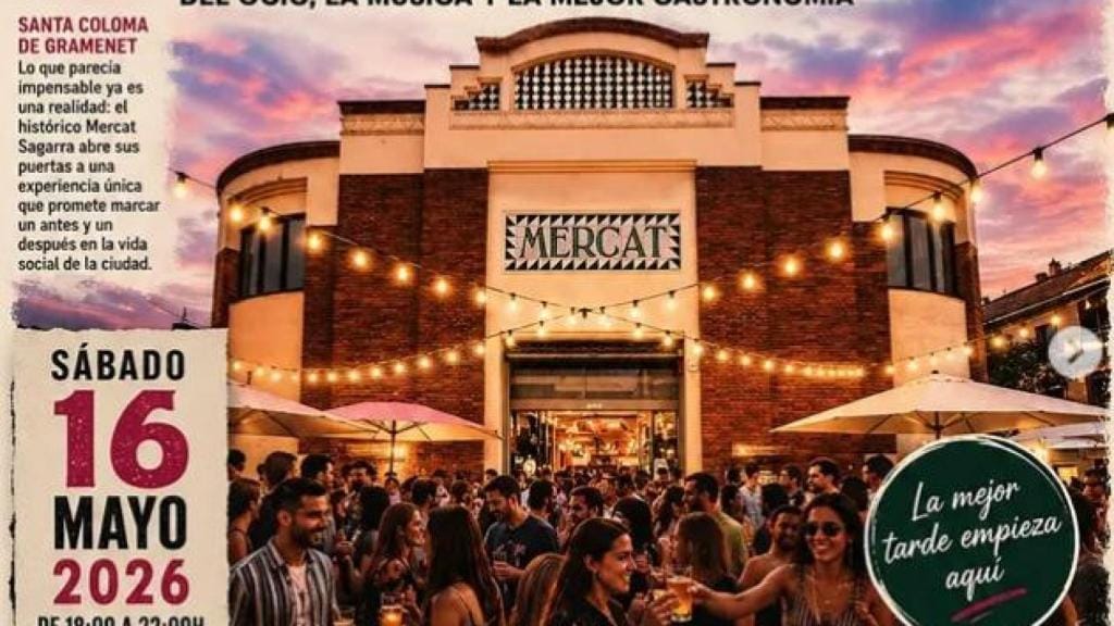 Tardeo con música y tapas en el Mercat Sagarra