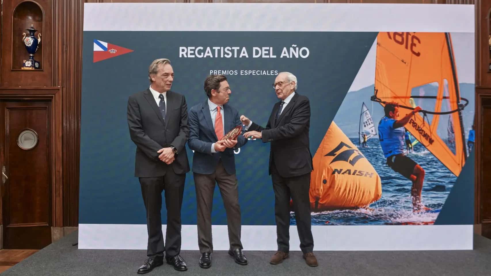Reconocimiento a Fernando del Castillo como Mejor Regatista del Año