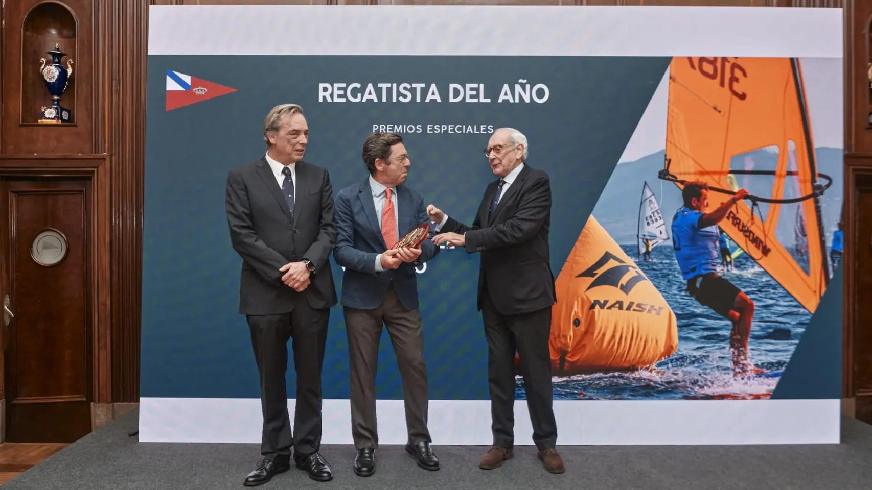 Reconocimiento a Fernando del Castillo como Mejor Regatista del Año