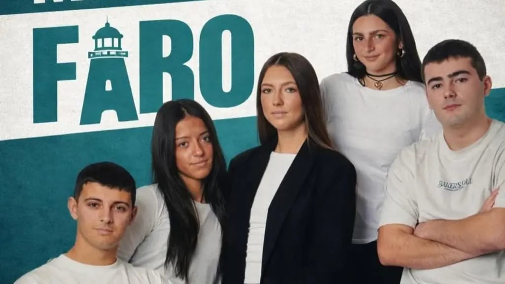 Mitin del falso partido político FARO