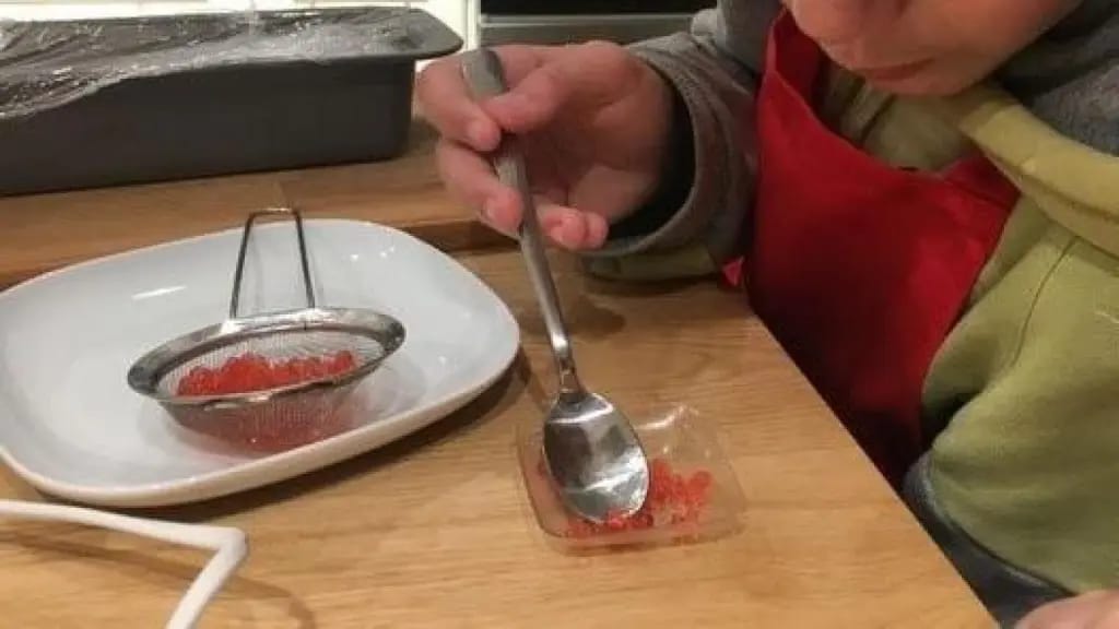 Taller de gastronomía molecular para niños