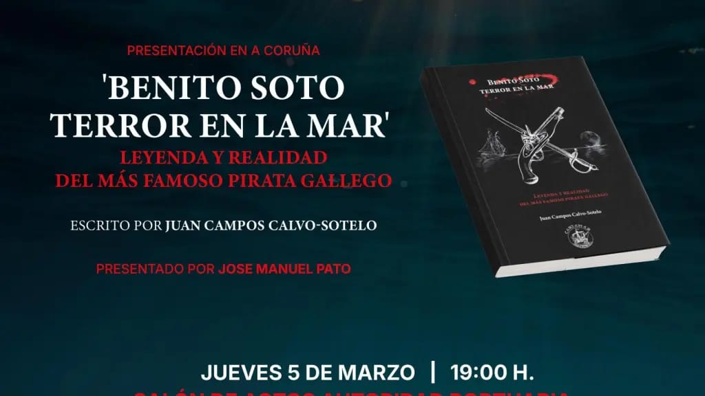 Presentación del libro 'Benito Soto. Terror en la mar'