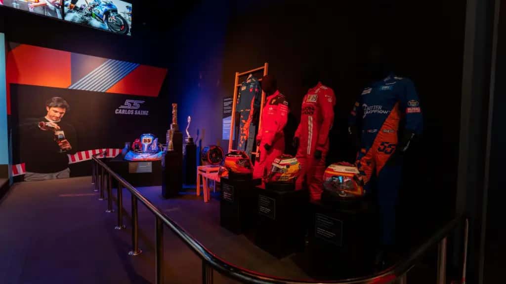 Exposición de Carlos Sainz