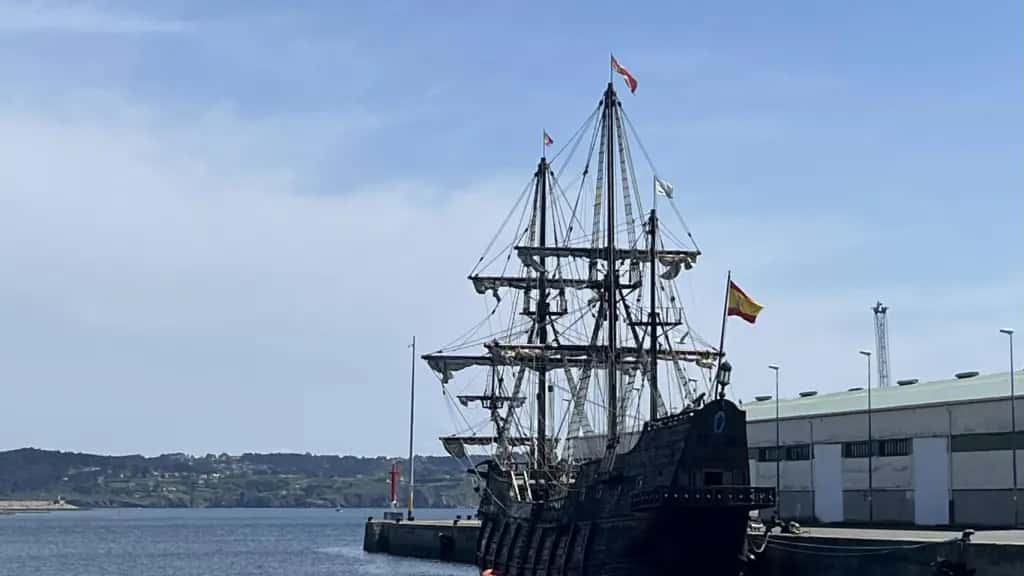 Visita al Galeón Andalucía