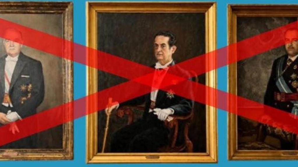 Acto reivindicativo por la retirada de símbolos franquistas