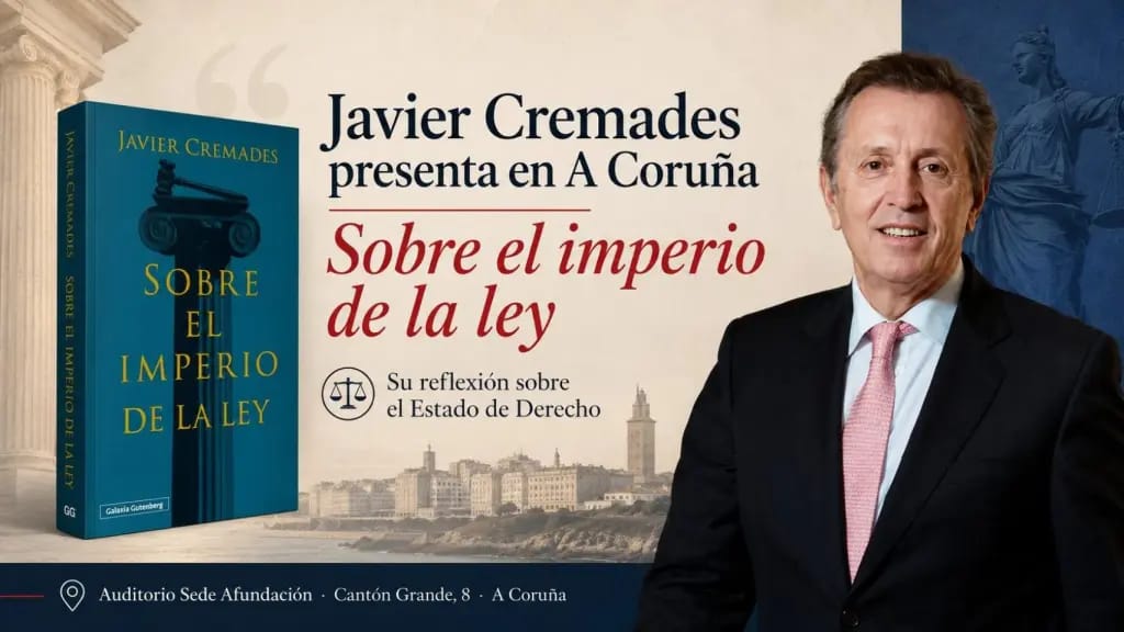 Presentación del libro 'Sobre el imperio de la ley' de Javier Cremades