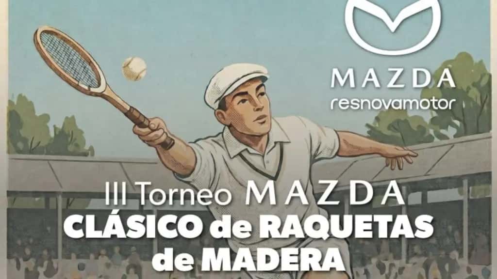 III Torneo Mazda Resnova Clásico Raquetas de Madera