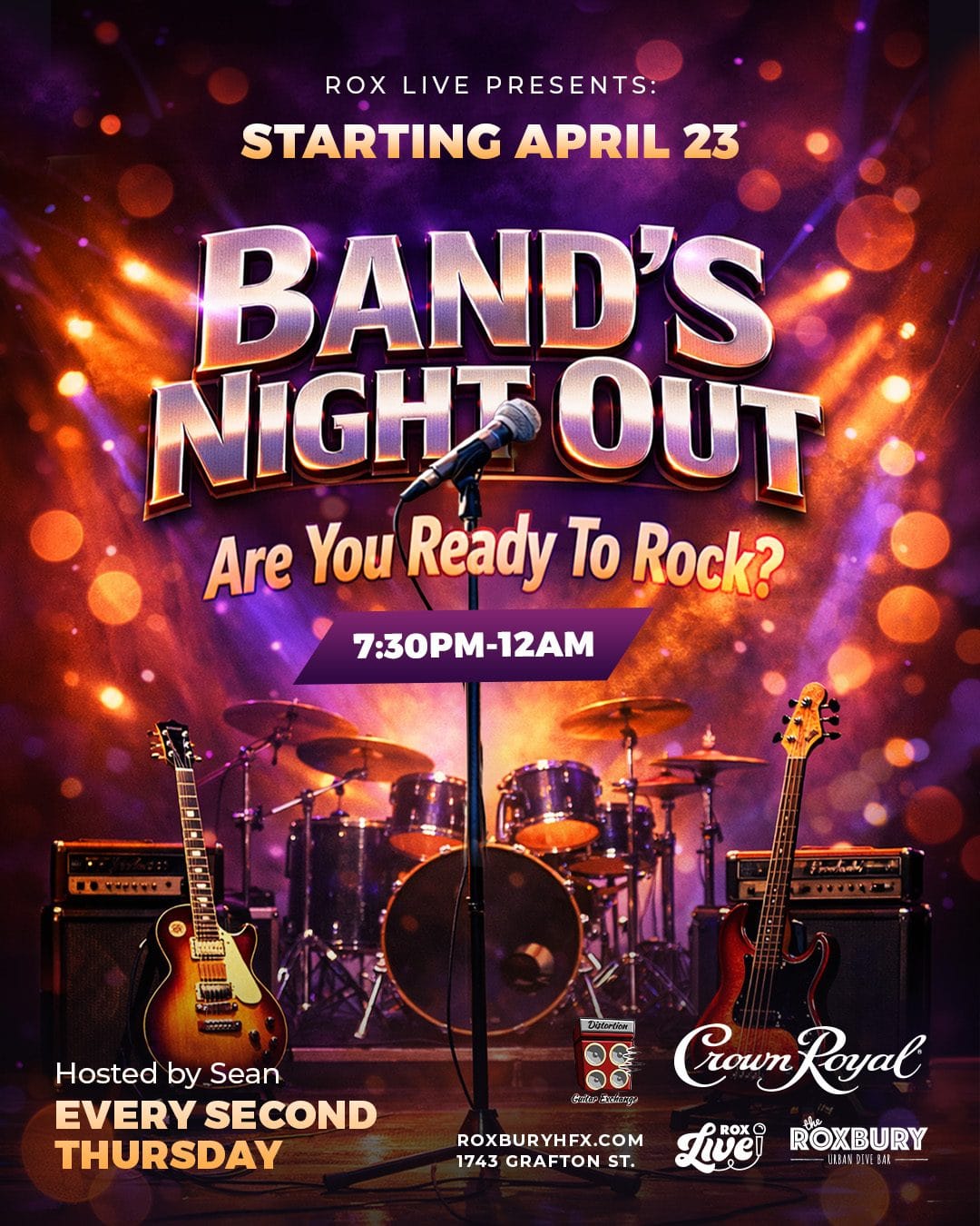 Rox Live Presents: Band's Night Out