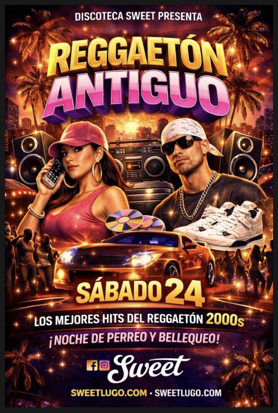 Reggaetón Antiguo en Discoteca Sweet