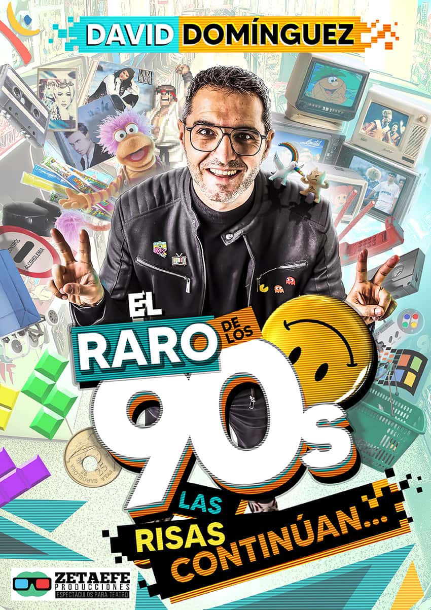 David Domínguez - El raro de los 90, las risas continúan