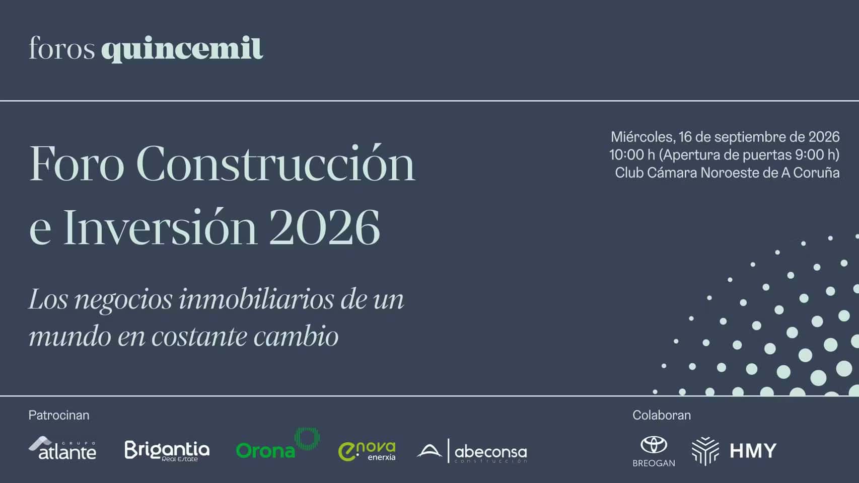 Foro Construcción e Inversión 2026