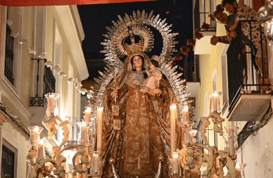 Procesión del Carmen de Santa Ana