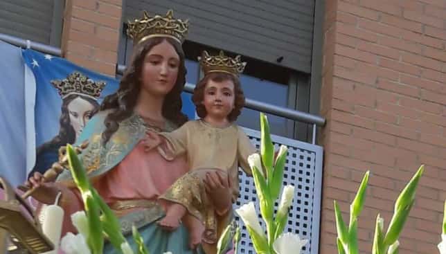 Salida Procesional de María Auxiliadora de Sor Eusebia