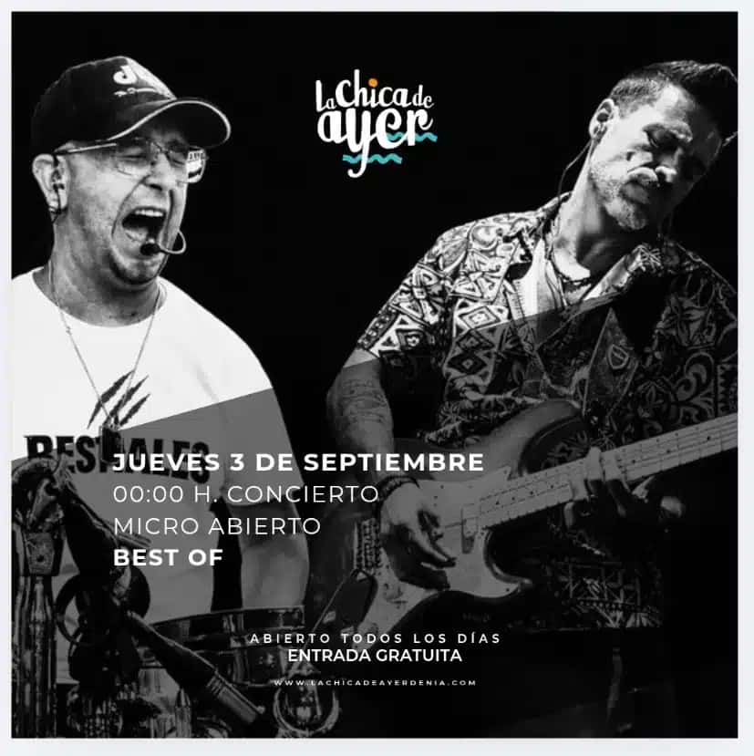 Concierto y Micro Abierto Best Of