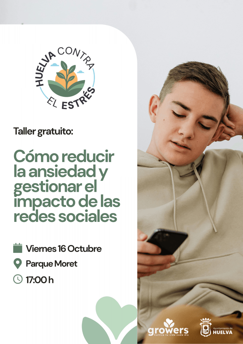 Taller cómo reducir la ansiedad y gestionar el impacto de las redes sociales