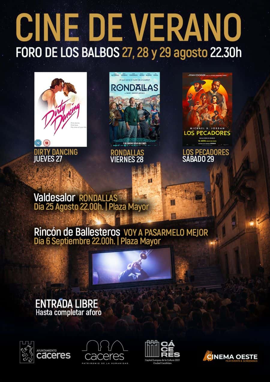 Cine de Verano en el Foro de los Balbos