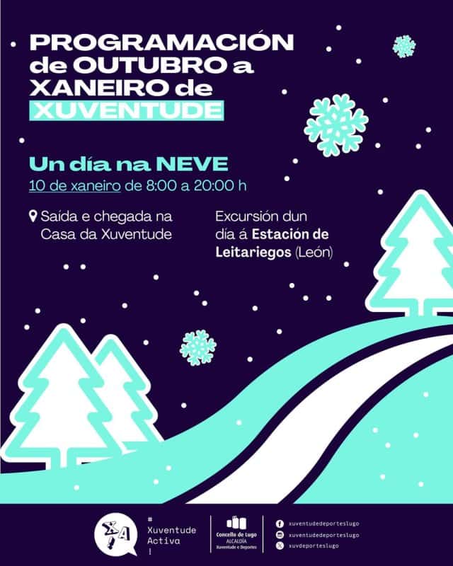 Un día na neve en Leitariegos