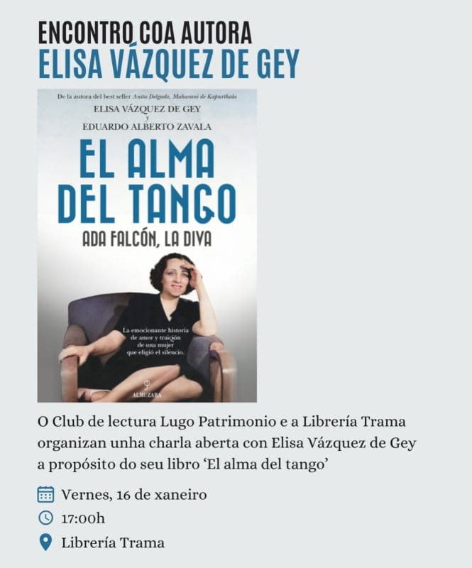 Encuentro con Elisa Vázquez de Gey: El alma del tango