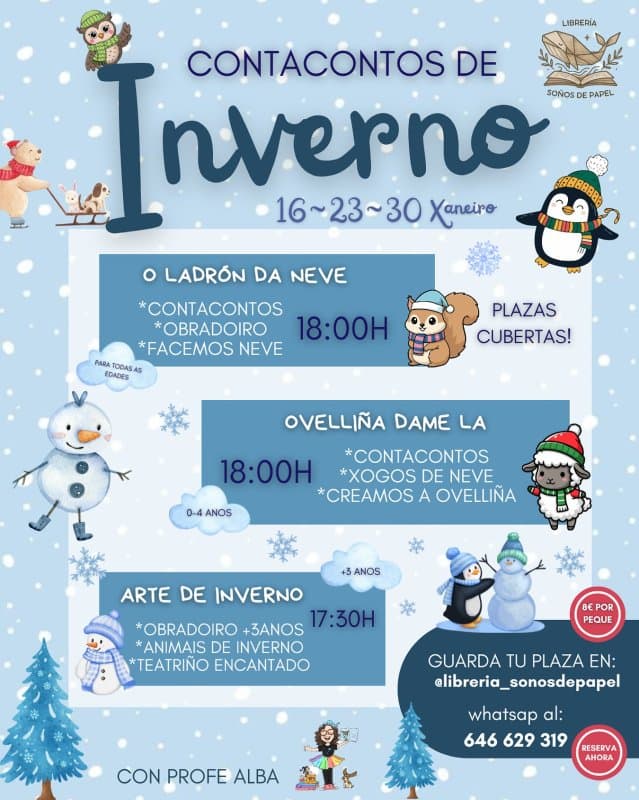 Obradoiro de inverno (manualidades máxicas)