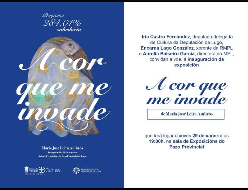 Inauguración: A cor que me invade. Programa 284,01% sabedoría