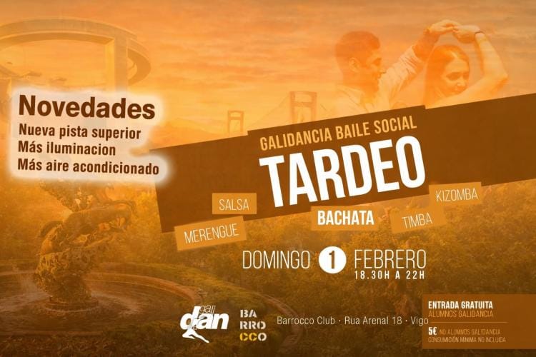 Tardeo Galidancia Baile Social · Estrenamos novedades