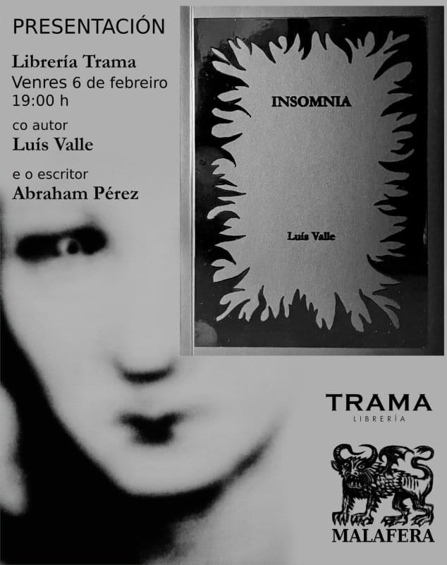 Presentación do libro 'Insomnia'