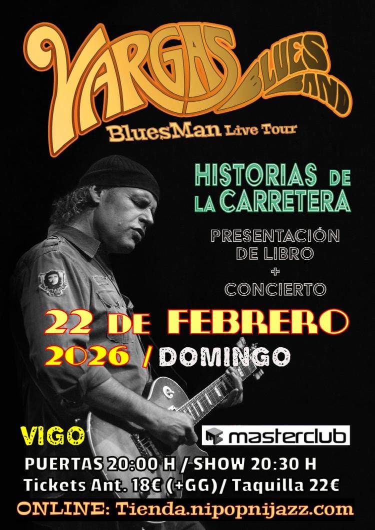 Vargas Blues Band: BluesMan Live Tour 2026