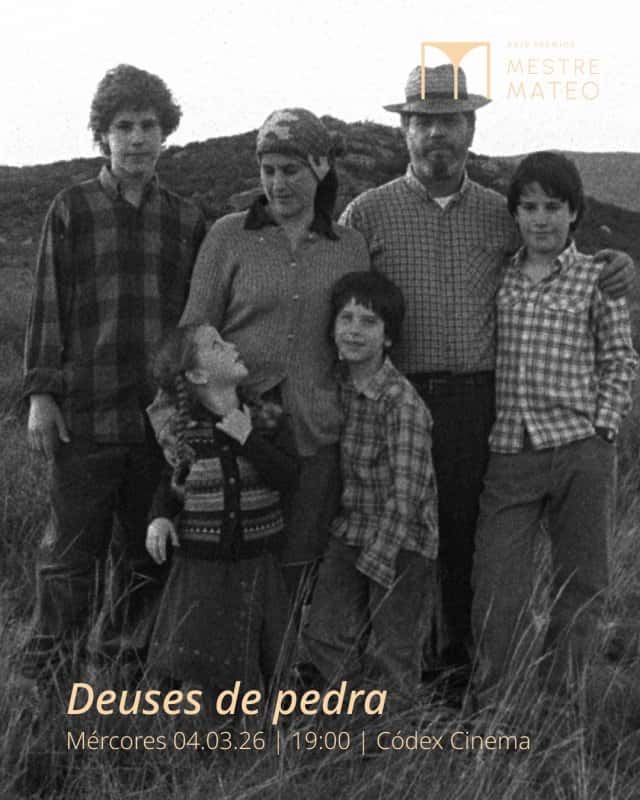 Proxección da película 'Deuses de pedra'