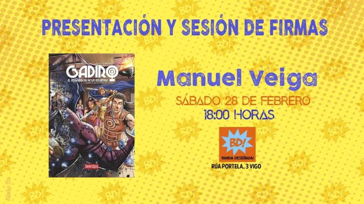 Presentación Gadiro 03 con Manuel Veiga