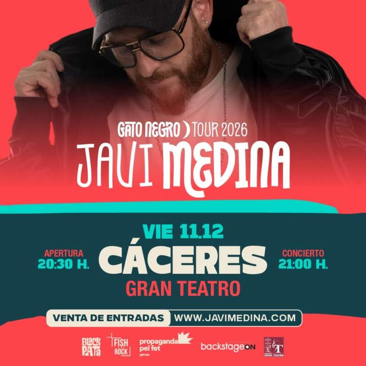 Javi Medina, Gato Negro Tour 2026