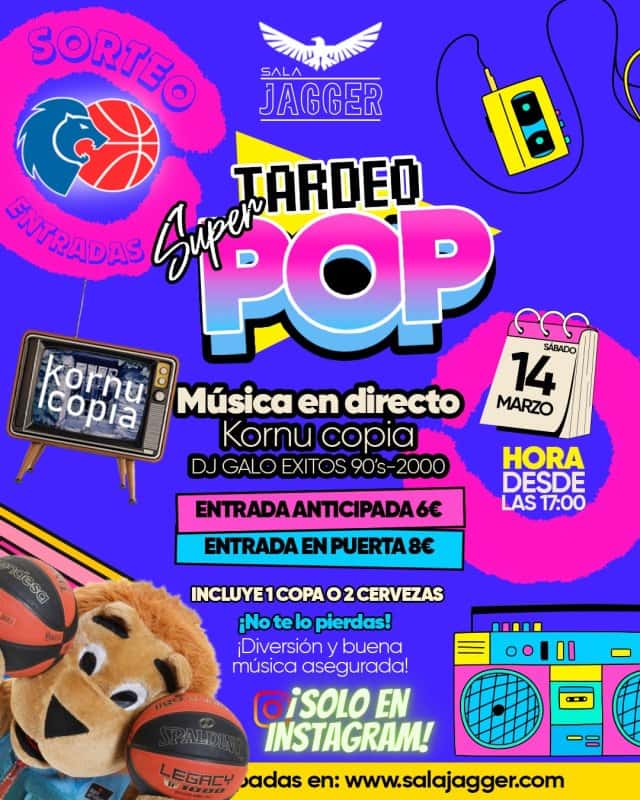 Super Tardeo Pop | Kornucopia blues & rock