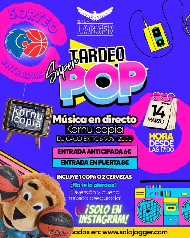 Super Tardeo Pop | Kornucopia blues & rock