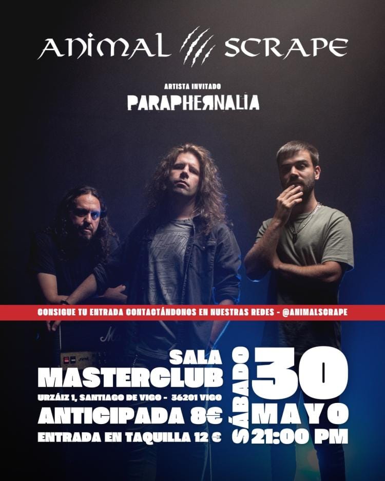 Animal Scrape + Paraphernalia en Masterclub