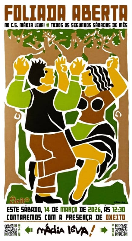 Foliada Aberta en Mádia Leva