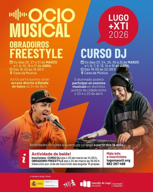 Actividades de Ocio Musical de +XTI