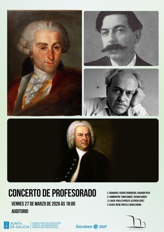 Concierto de Profesorado del Conservatorio Profesional de Música Xoán Montes