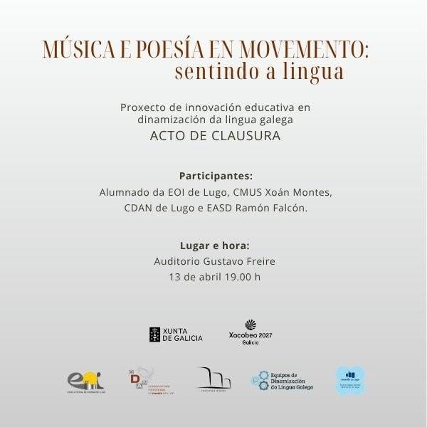 Música e Poesía en Movemento: - sentindo a lingua