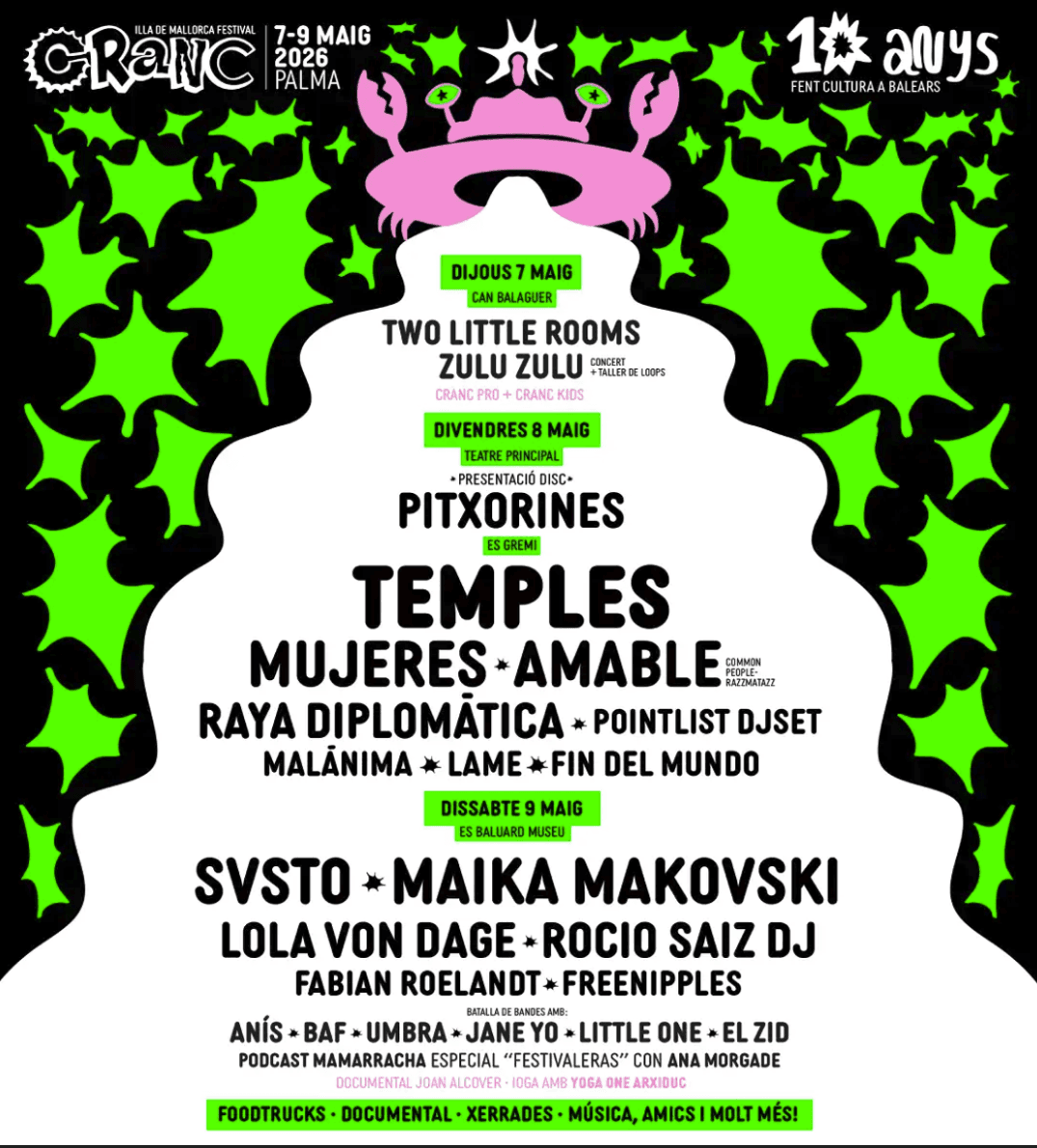 CRANC Illa de Mallorca Festival 2026