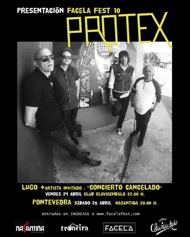 Presentación Facela Fest 10: Protex + Concierto Cancelado