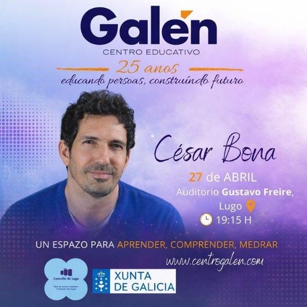 Charla de Cesar Bona