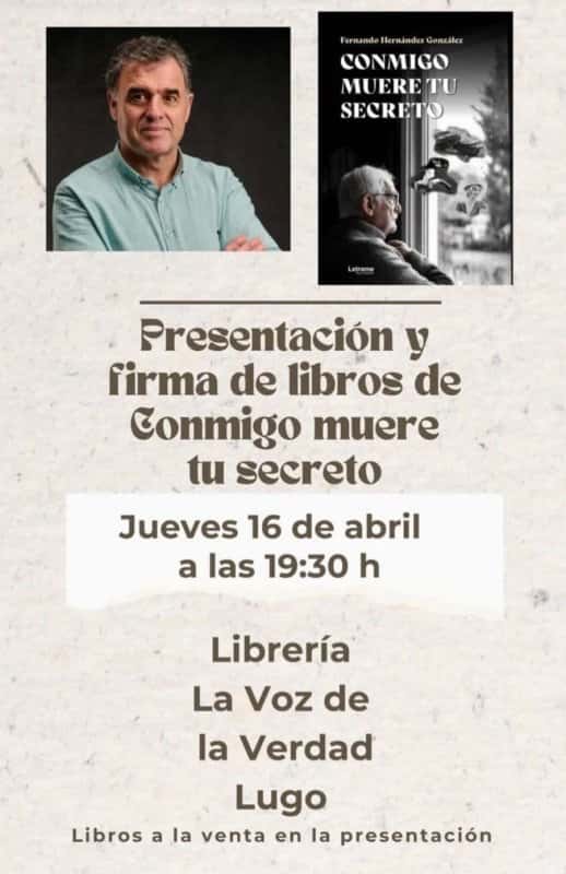 Presentaci贸n 'Conmigo muere tu secreto' de Fernando Hern谩ndez Gonz谩lez