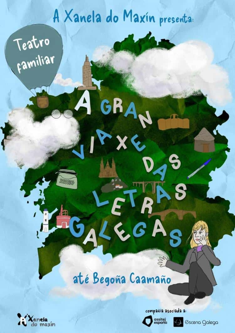 A gran viaxe das Letras Galegas, ate Begoña Caamaño